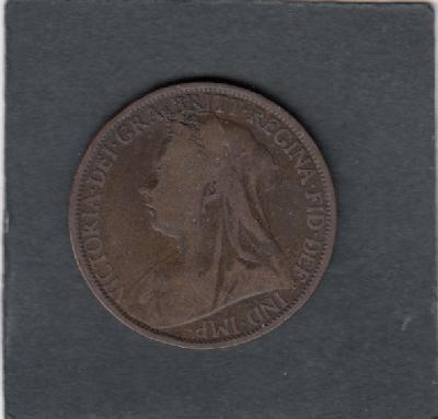 Beschrijving: 1 Penny  VICTORIA 